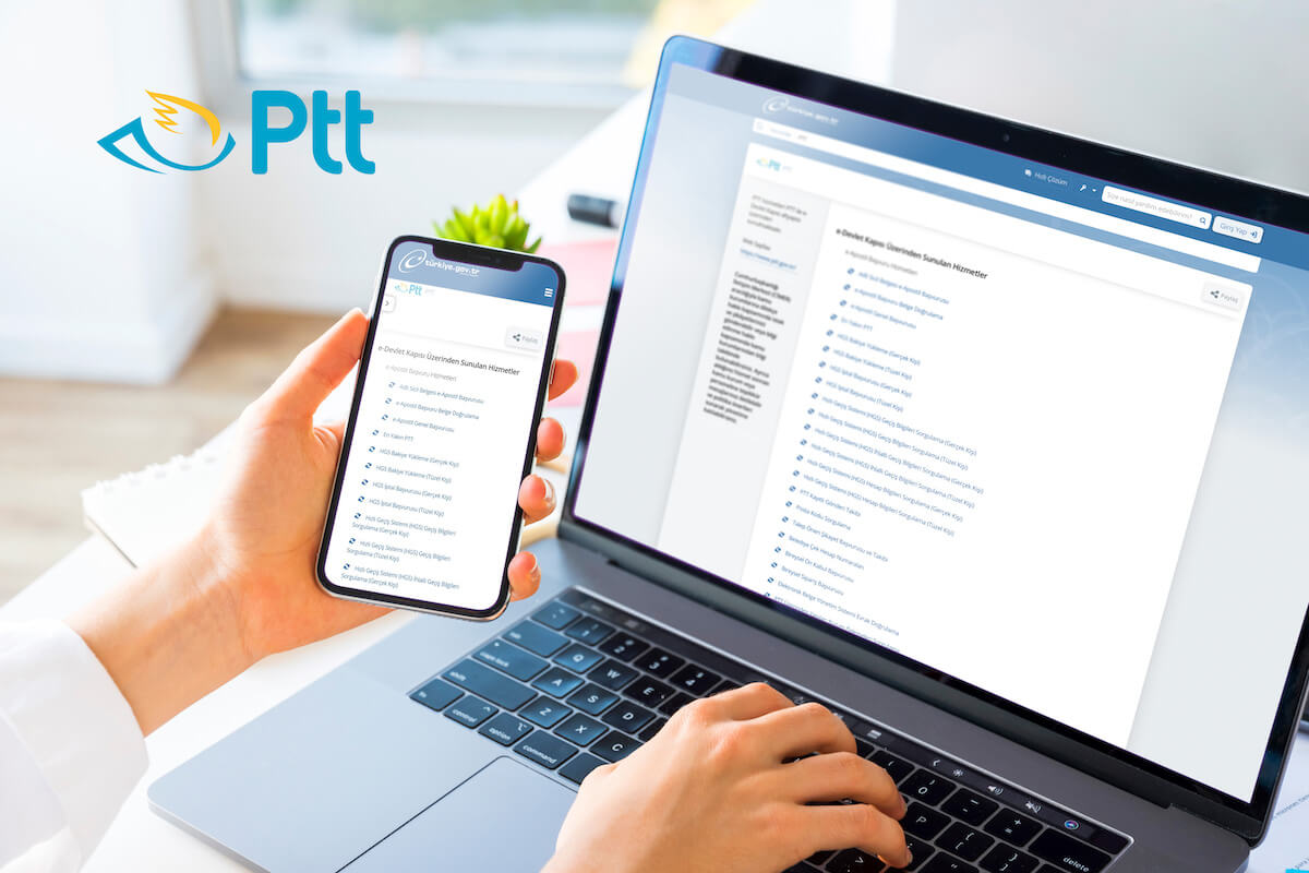 PttBank, PttAVM ve PttKargo hizmetlerine dair birçok işlem