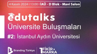 EduTalks Etkinliği 4 Kasım 2024’te İstanbul Aydın Üniversitesi’nde!