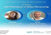 Mürsel Ferhat Sağlam İstinye Üniversitesi'nde Dijital Medya Okuryazarlığı Kapsamında Konuşacak!