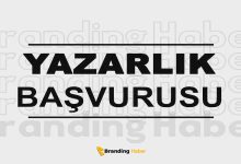 Branding Haber’de Yazar Olmak – Yazarlık Başvurusu Başladı!
