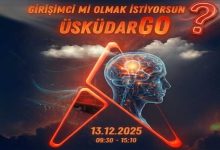 ÜsküdarGO Etkinliği 13 Aralık’ta